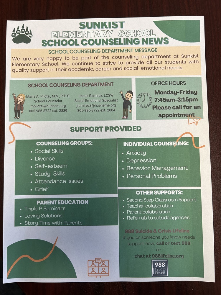 School Counselor News