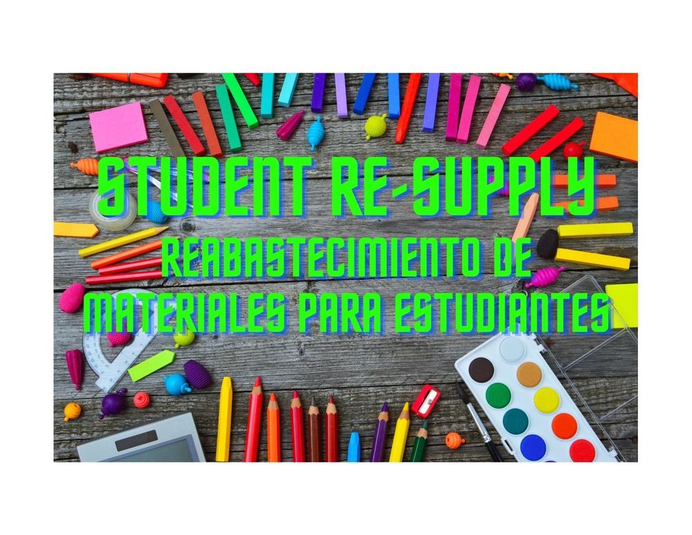 Student School Materials Re-Supply!