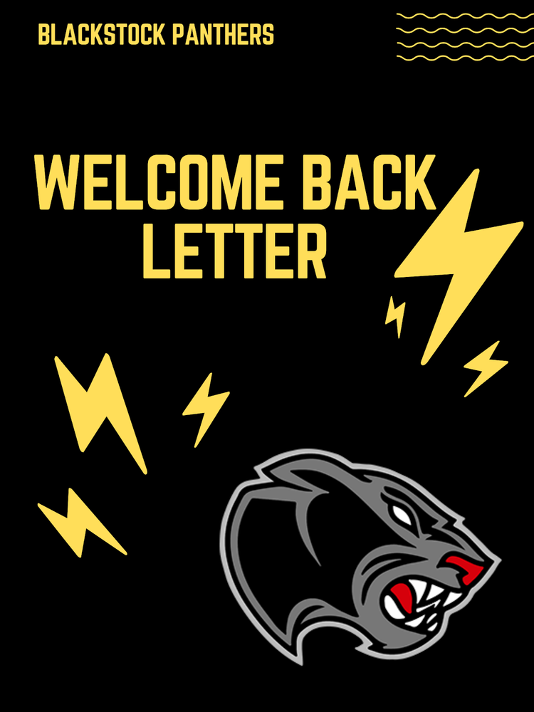 Welcome Back Letter Link