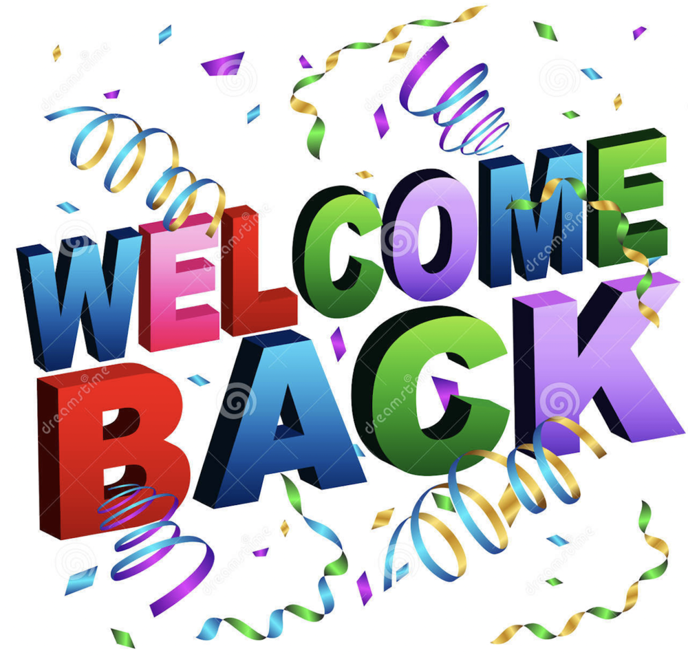Carta de bienvenida Welcome Back Letter