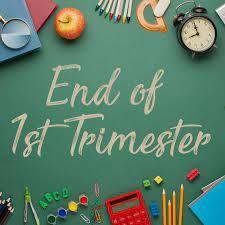 End of first trimester
