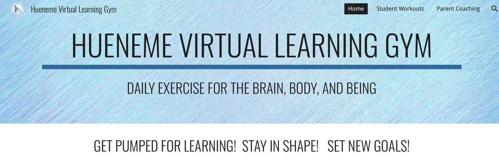Haga clic en este enlace para el Hueneme Virtual Learning Gym