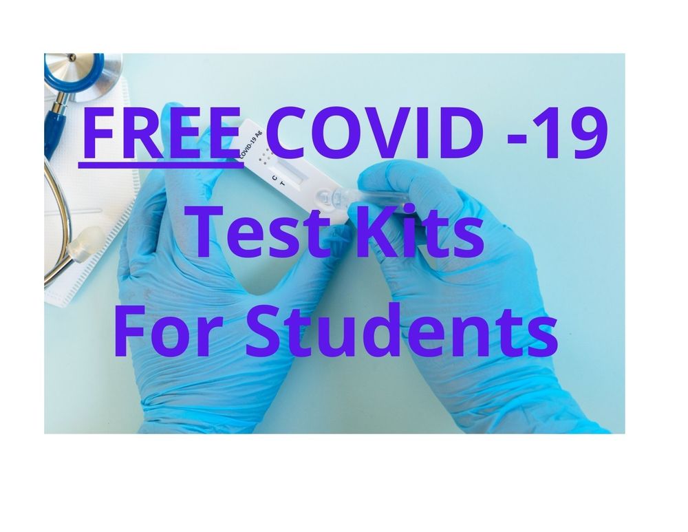 FREE at Home COVID Test Kits for students 