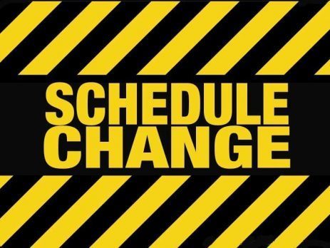 Schedule Change/ cambio de horario