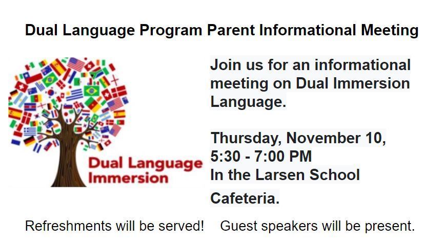 Dual Language Flyer