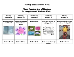 Kindness Week
