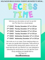 It's RECESS Time!!! Virtual Recess times here!