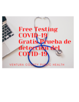 FREE Covid-19 Testing
