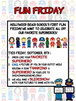 Fun Friday - Superhero Day! Friday, 9/18