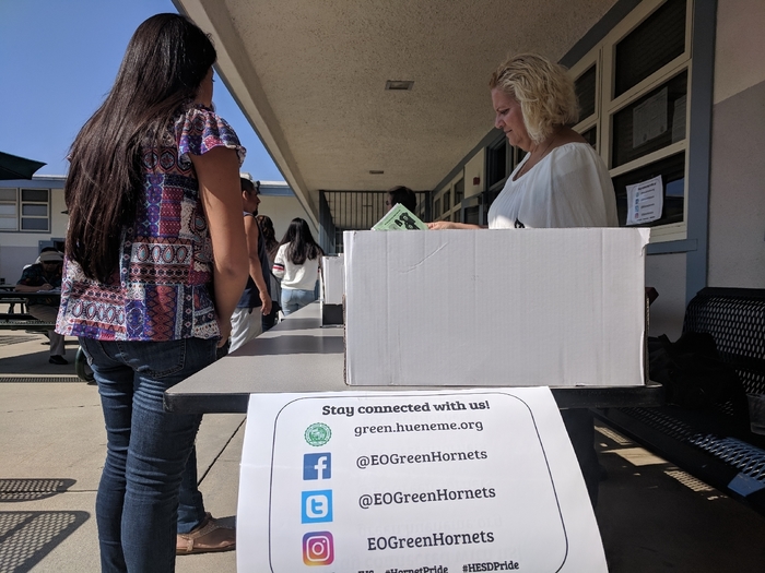 Stay Connected with us! We're at Green JHS orientation today, Thursday, and Friday from 1-5:30. 
