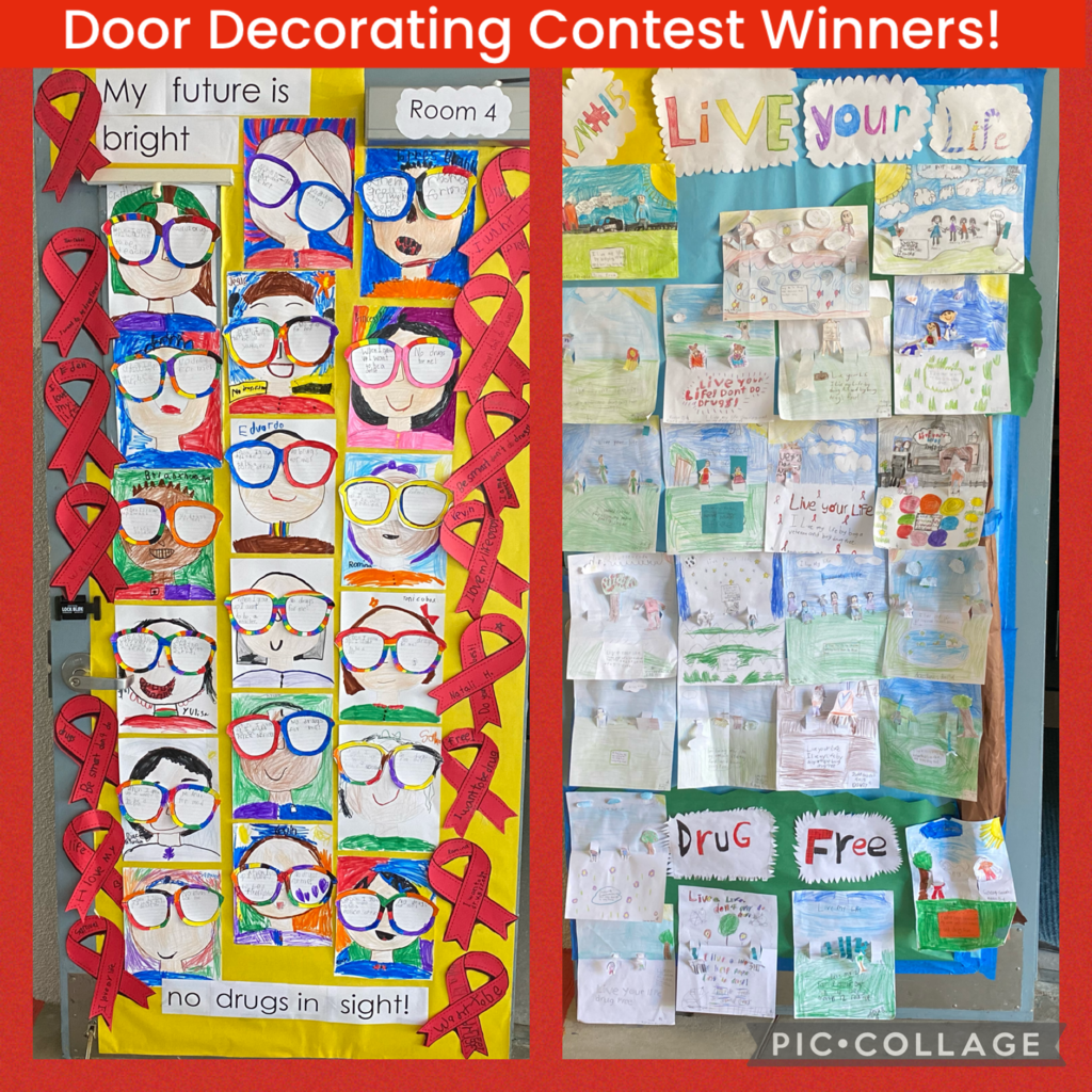 Red Ribbon Door Contest Winners