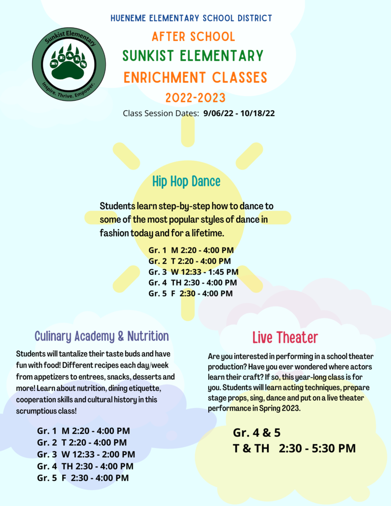 Enrichment Program