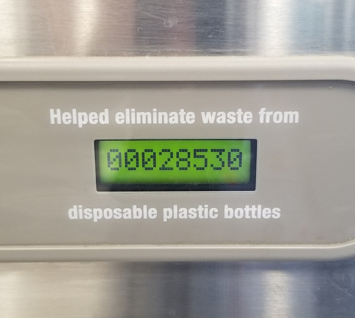water bottle count