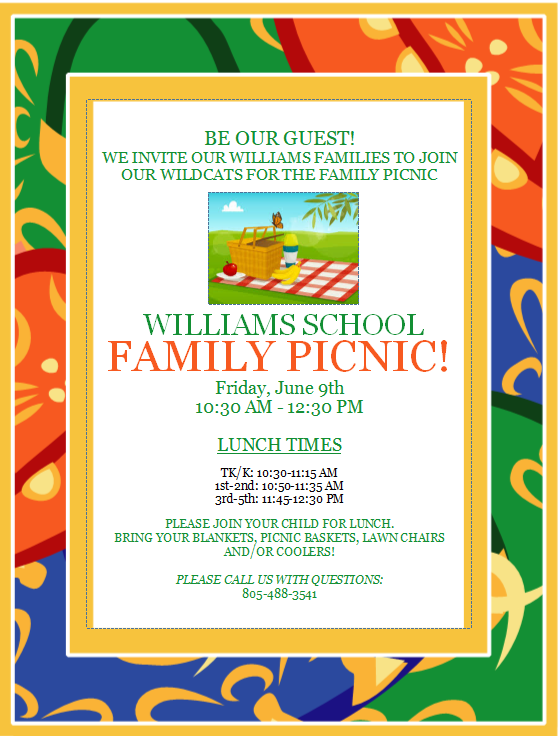 T3 family picnic